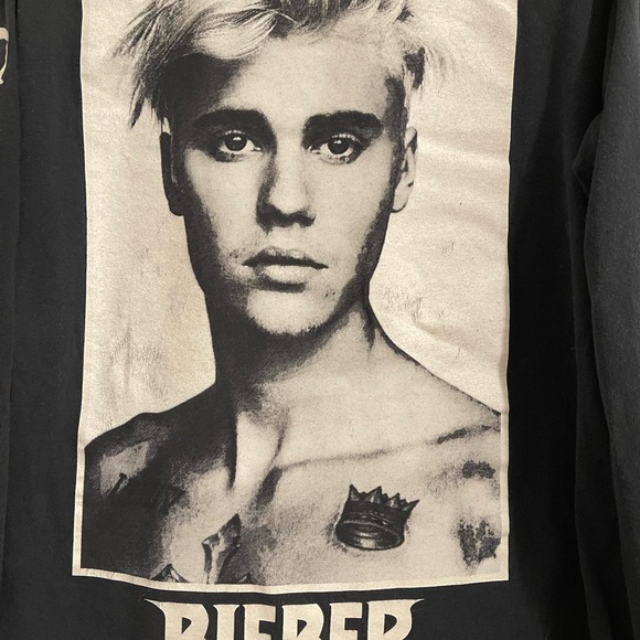 Justin Bieber Purpose tour, “Sorry” long sleeve. - Picture 4 of 6